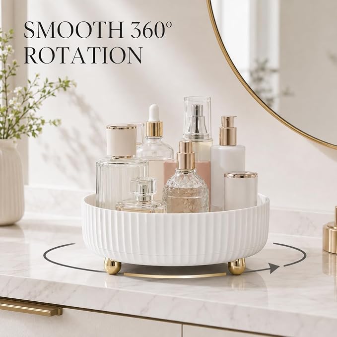 5-Tier Acrylic Makeup Organizer Stand - Image 2