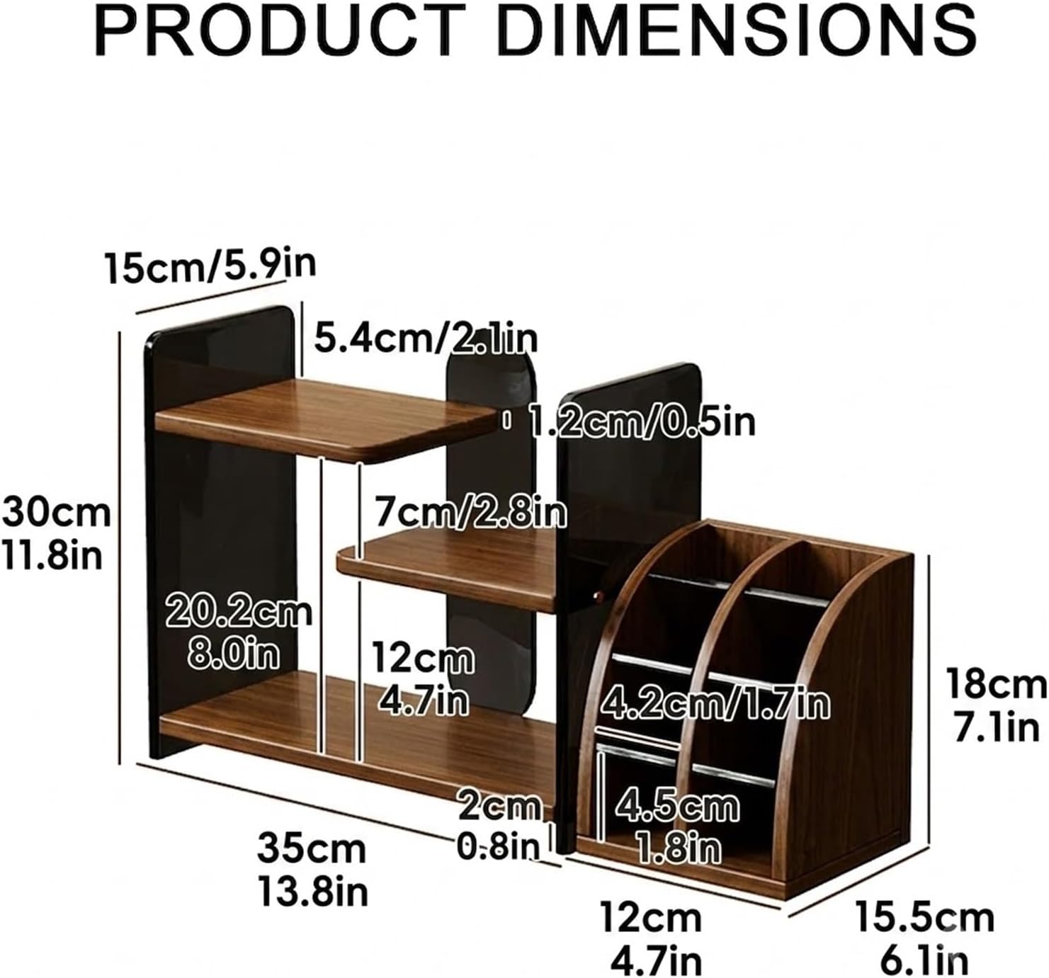Skincare Perfume Organizer Display Stand - Image 2