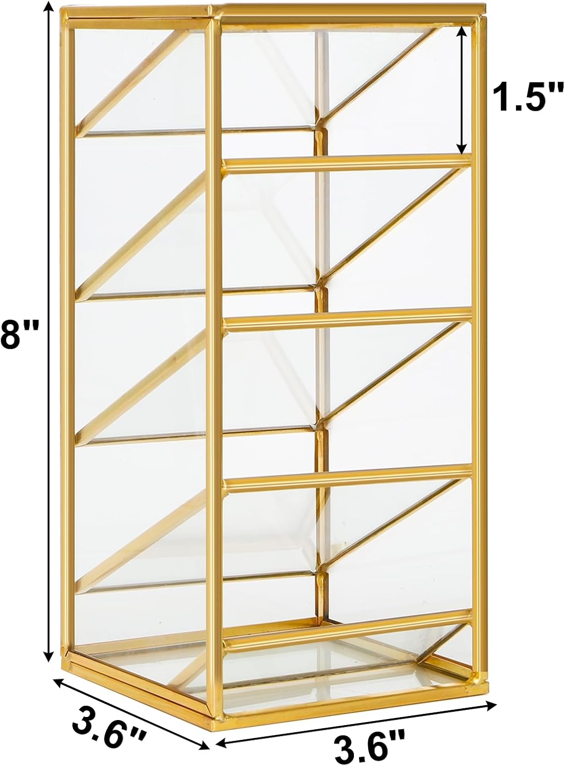 Glass Rollerball Perfume Organizer Stand - Image 2