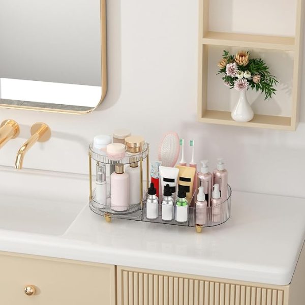 Rotating Makeup Perfume Organizer Stand
