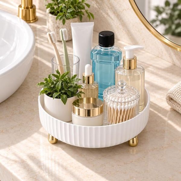 5-Tier Acrylic Makeup Organizer Stand