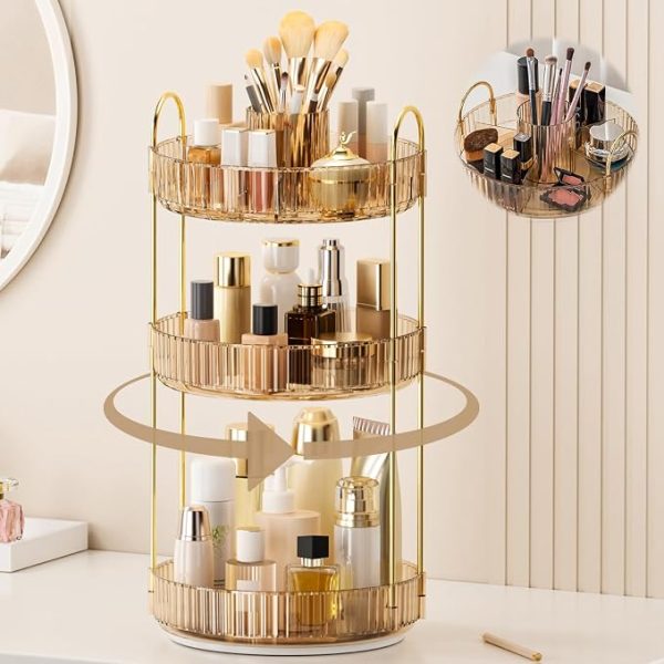 3-Tier Acrylic Nail Polish Organizer