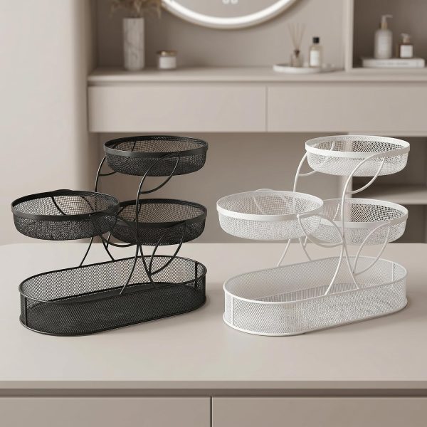 2-Tier Bathroom Perfume Organizer Stand