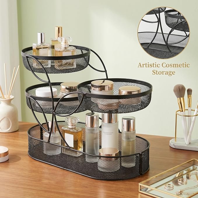 2-Tier Bathroom Perfume Organizer Stand - Image 2